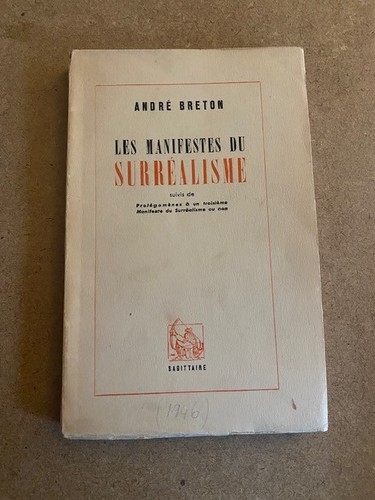 André breton les - "les, manifestes