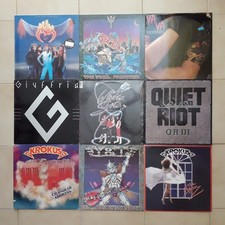 Collezione 10 LP heavy metal classico anni ottanta - tutti prime stampe
