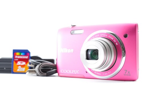 Nikon coolpix s3500 rosa - nikon,
