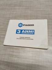 Libretto di Garanzia Piaggio