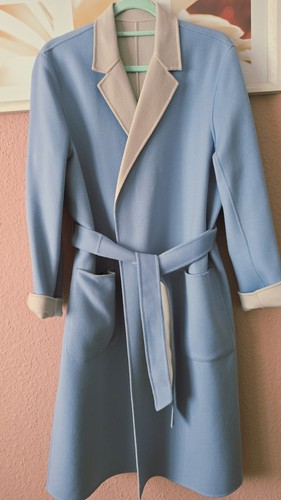Cappotto avvolgente lana max - cappotto,