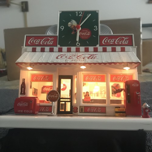 Diorama fontana coca cola - coca, soda