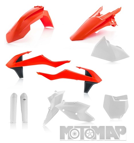 Full kit plastiche acerbis ktm - plastiche,