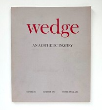 Wedge: An Aesthetic Inquiry