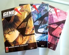 GENE X APOCALISSE MUTANTE Masasumi Kakizaki serie completa 1-3 Planet Manga