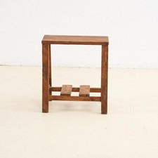 Sgabello poggiapiedi legno - sgabello,