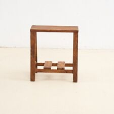 SGABELLO POGGIAPIEDI IN LEGNO