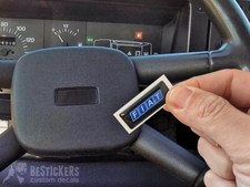 1 Stemma logo volante horn FIAT PANDA SISLEY country club 4x2 4x4 epoca restauro