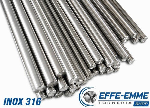 Barra tonda acciaio inox - acciaio,