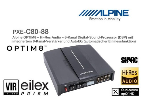 Alpine pxe c80 optim8 - alpine, pxe-c80-88