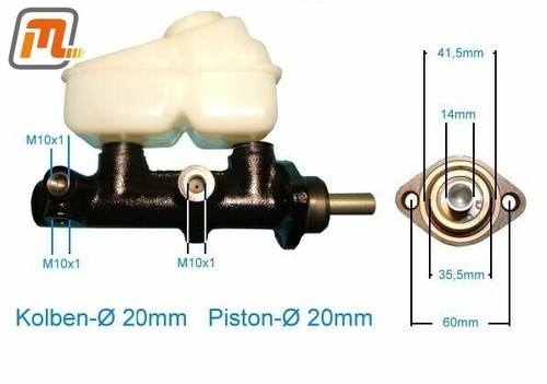 Cilindro freno principale ford - freno,