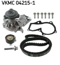 Pompa acqua originale SKF + kit cinghia distribuzione VKMC 04215-1 per Ford