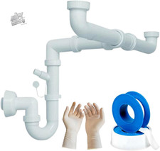 Flexible Siphon Sink Bathroom
