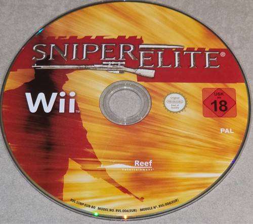 Sniper elite nintendo wii - sniper,