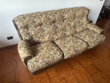 Divano 3 posti legno