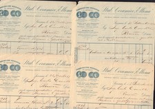 Stabilimento Ceramico " Ellena "-Ponzano-La Spezia-4 lettere commerciali ( D 67)