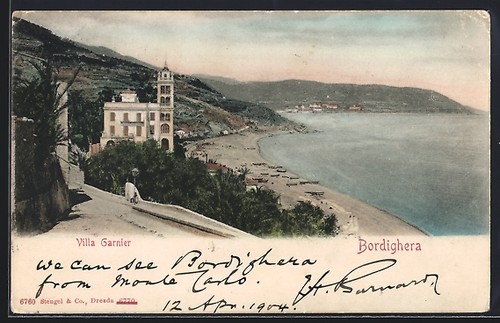Bordighera villa garnier - villa,