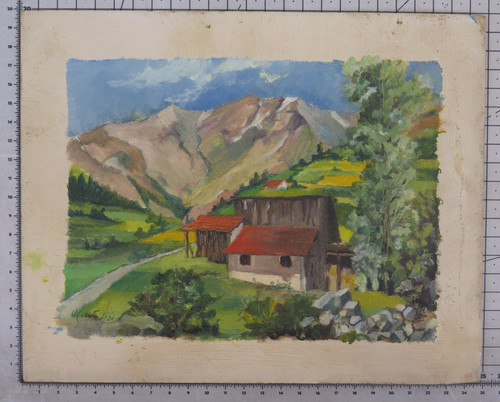 Paesaggio alpino bardonecchia - paesaggio,