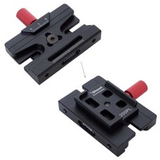 Convertitore per Manfrotto 200PL 410PL piastra sgancio rapido RC RC2 treppiede morsetto testa