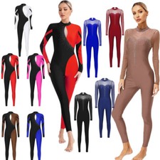 Body donna strass tuta