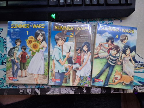 Summer wars manga set - summer,