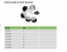 MAVER CIRCULAR FLOAT  cod 1757 per pesca trota
