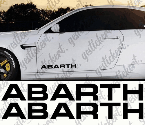 Adesivi per abarth 500 - 2,