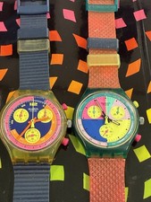 2 Swatch Chrono Anni 90 -