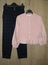 Completo pantalone plissettato