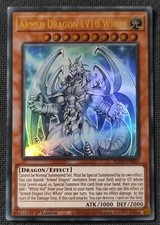 YU-GI-OH! ARMED DRAGON LV10 WHITE DRAGO ARMATO LV10 BIANCO BLVO-EN005 ULTRA