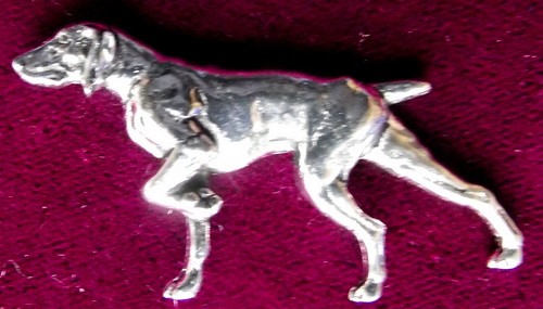 Pewter gundog german - pewter,