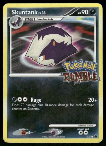 Pokemon cards skuntank 16 - pokemon,