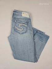 Jeans argento Aiko Mid Capri
