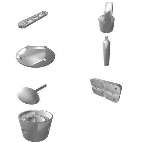 Anemometro stampato - stampato, 3d
