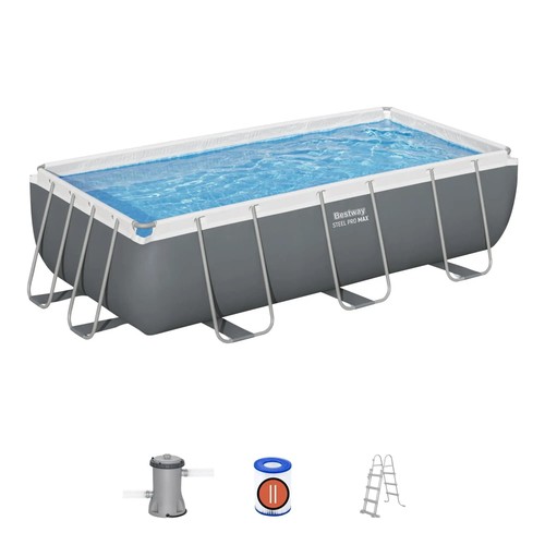 Piscina 404x201x100h bestway - 404x201x100h,