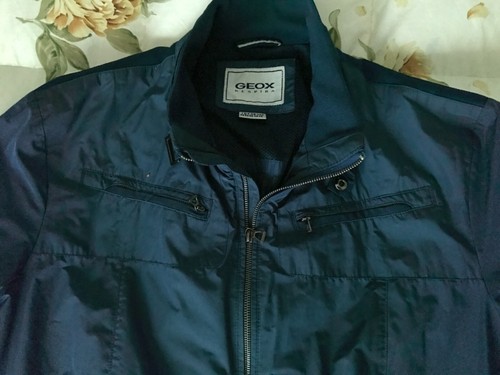 Giubbotto uomo geox - uomo, blu