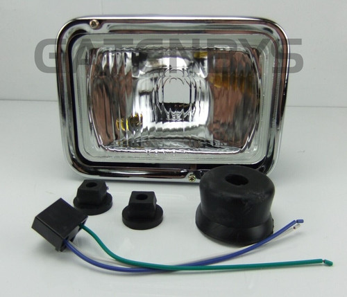 Faro proiettore cromato - , adatto