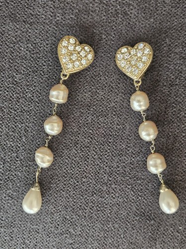 Orecchini pendenti vintage ysl - vintage,