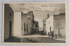 cartolina lecce squinzano animata corso inizi 900 formato piccolo