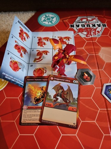 Bakugan dragonoid with cards - bakugan,