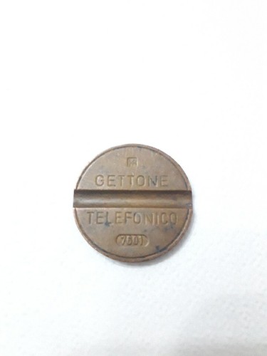 Gettone telefonico sip 7601 - telefonico,