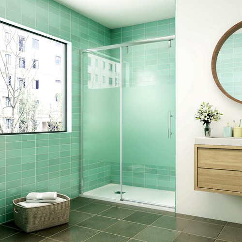 190cm porta doccia scorrevole - porta,