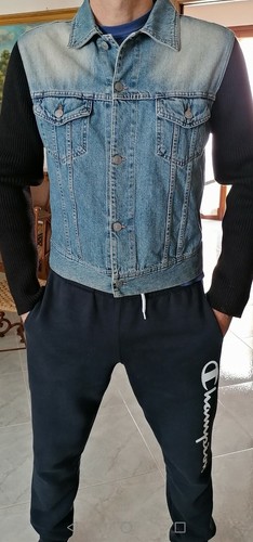 Giubbotto jeans uomo