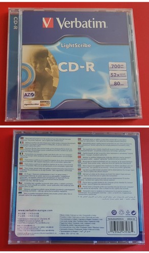 Verbatim scrivibile - cd-r, verbatim💽scrivibile