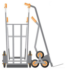 Carrello professionale in acciaio a 6 ruote orbitali BOXERCARR