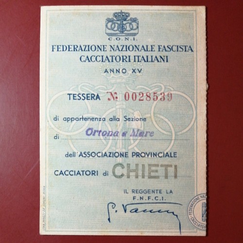 Federazione nazionale fascista - nazionale,
