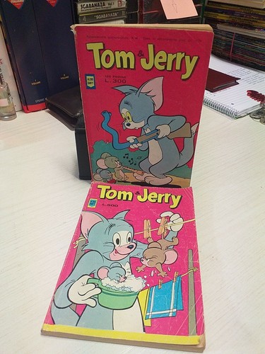 Fumetto tom jerry a - &, colori