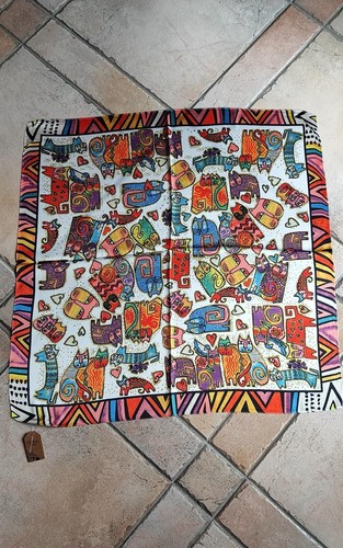 Foulard quadrato gatto - quadrato,