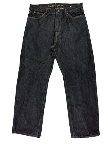 Jeans denim blu nautica - , larghi