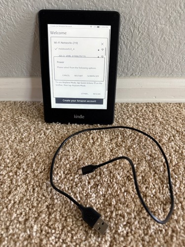 Amazon kindle paperwhite 7a - kindle,